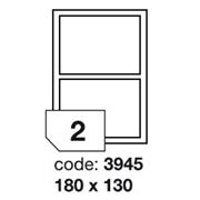 etikety RAYFILM 180x130 univerzálne biele R01003945A (100 list./A4)