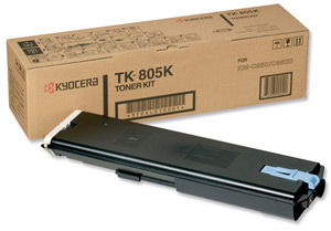 toner KYOCERA TK-805K Black KM-C850