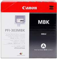 kazeta CANON PFI-303BK black iPF 810/820 (330ml)
