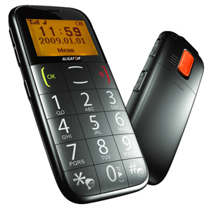 mobilný telefón ALIGATOR A500 Senior čierny 