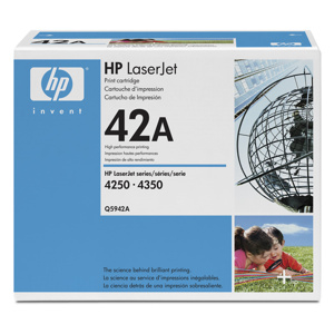 TONER HP Q5942A LJ4250/4350, po�koden� obal