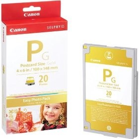 n�pl� + papier CANON E-P20G Postcard Paper SELPHY ES1/ES2/ES20/ES3/ES30