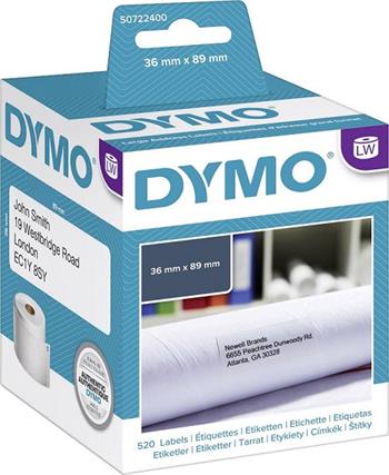 rolka DYMO 99012 Large Adress Labels 36x89mm (2ks)