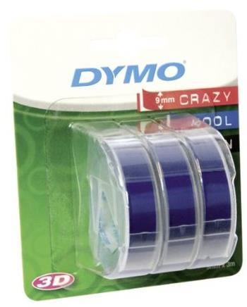 páska DYMO 3D Blue Tape (9mm) 3ks