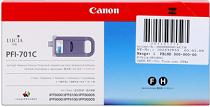 kazeta CANON PFI-701C cyan iPF 8000/8000s/8100/9000/9000s/9100 (700ml)