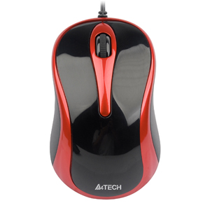 My� A4tech optick� N-350-2 V- Track technol�gia *�ierna+�erven�, USB 