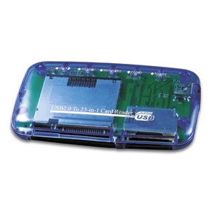 čítačka kariet GEMBIRD FD2-ALLIN1* podporuje SM / XD, XD-Picture Card, Mini XD 
