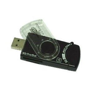 ��ta�ka kariet Gembird FD2-ALLIN1-C1 univerz�lna *podporuje:SD / Mini SD / HS MINI SD / SD Extreme / SD Ultra / 