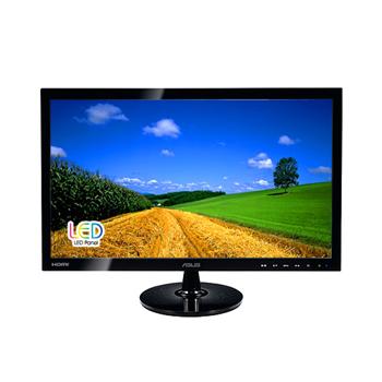 LCD ASUS 22" (21.5" 54.6cm) VS228H LED BLACK WUXGA 1920x1080,50M:1,5ms,HDMI, D-SUB, DVI