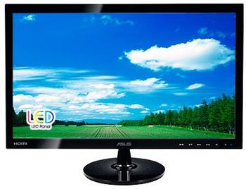 LCD ASUS 23" VS238H LED BLACK WUXGA 1920x1080,50M:1,5ms,HDMI, D-SUB, DVI