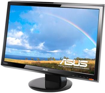 LCD ASUS 24" VH242H BLACK Wide 16:9 1920x1080 HD,20000:1,5ms, DVI+D-Sub+HDMI, Repro