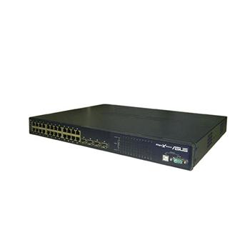 ASUS GX2124X L2 manag switch 24x1Gbps + 4xSFP, 19"