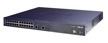 ASUS GX2024B L2 manag switch 24x10/100Mbps + 2x1Gbps + 2xSFP, 19"