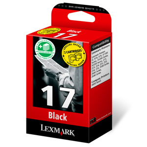 Kazeta Lexmark dvojbalenie no.17