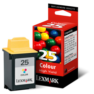 Kazeta Lexmark No.25 color (625 str)