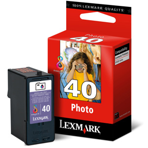 Kazeta Lexmark No.40 foto (135 str)