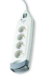 Belkin SurgeMaster Prepe�ov� Ochrana, 4 Z�suvky, 2m K�bel