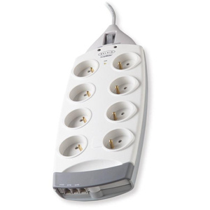 Belkin SurgeMaster Maximum Prepe�ov� Ochrana,Tel/Fax/Modem,8 Z�s., 2m