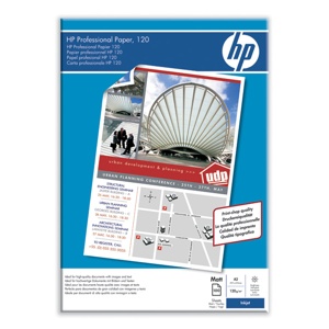 HP Professional Inkjet Pap�r Q6594A 120 matt, A3, 100list.