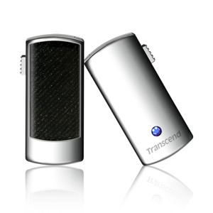 USB k��� 4GB Transcend Jetflash V95D flashdiskUSB 2.0, Elite SW, Swarovski crystal,�ierny