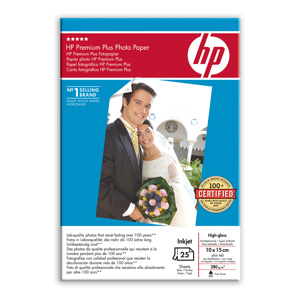 HP Q8027A PremiumPlus PhotoPaper glossy 280g,10x15cm/25sh