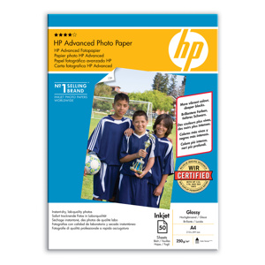 HP Q8698A PhotoPaper Advanced Glossy, 250g, A4, 50list�