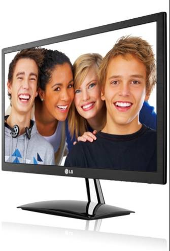 LCD LG 19" E1951S-BN, LED 1366x768, 250cd, 5.000.000:1, 5ms, analog, cierny