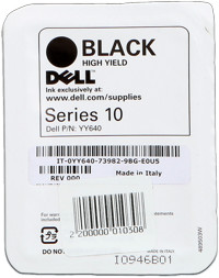 kazeta DELL YY640 black HY (Series 10) 928