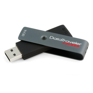 USB k��� 4GB Kingston DataTraveler DTLocker +, HW �ifrovanie d�t, odoln� kon�trukcia