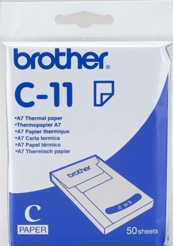 termo papier BROTHER C11, A7, pre MW-145BT/260 (50ks)
