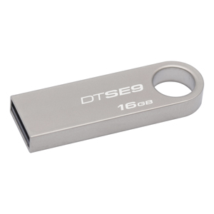 USB kľúč 16GB Kingston USB 2.0 DataTraveler SE9 kovový
