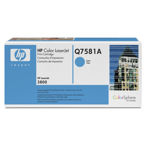 TONER HP Q7581A CLJ3800 Cyan, 6,000str.