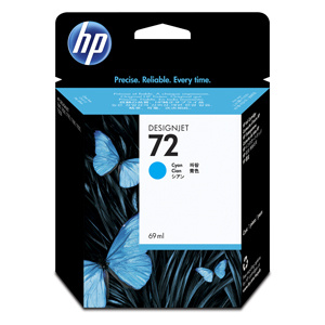 KAZETA HP C9398A Ink n�pl� 72, Cyan, 69 ml, Vivera