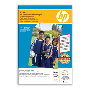 PAPIER HP Q8008A Advanced Glossy Photo,250g,10x15cm,borderless,60ks