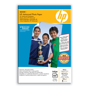 PAPIER HP Q8692A Advanced Glossy Photo,250g,10x15cm,borderless,100ks
