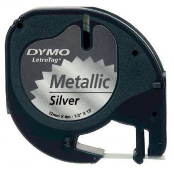 páska DYMO 59429 LetraTag Silver Metallic Tape (12mm)