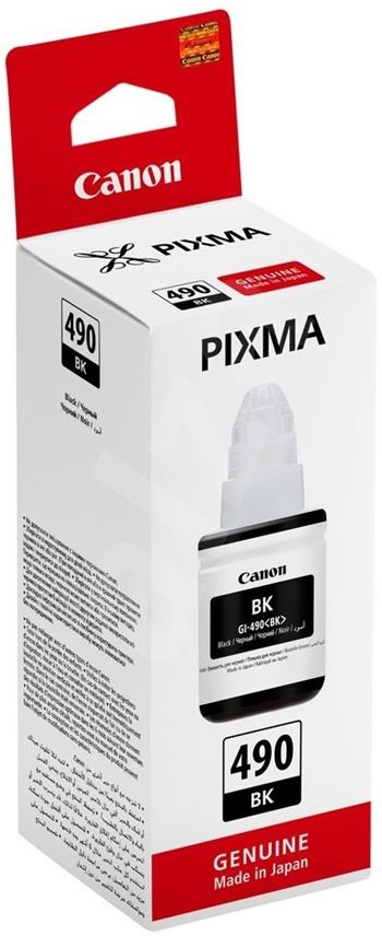 atramentová náplň CANON GI-490BK black PIXMA G1400/G2400/G3400