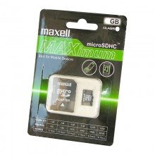 Pamäťová karta MAXELL micro SDHC 32GB Class 10 (+ adaptér)