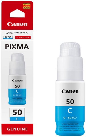 atramentová náplň CANON GI-50C cyan PIXMA G5050/G6050