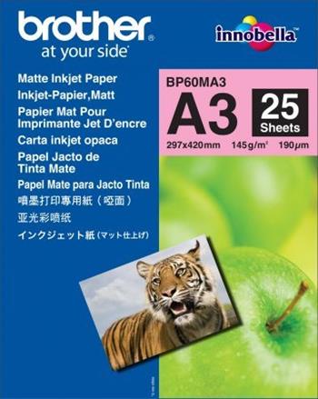 papier BROTHER BP60 matn� A3/25ks