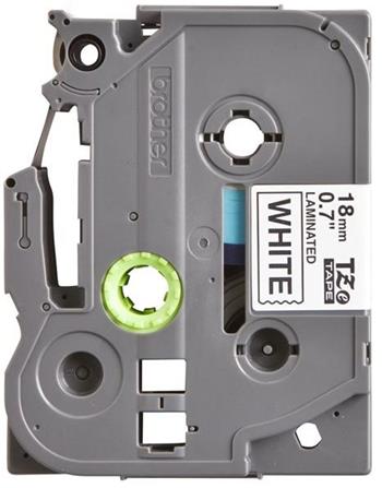 p�ska BROTHER TZ241 Black On White Tape (18mm)