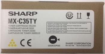 toner SHARP MX-C35TY Yellow MX-C357F/C407P