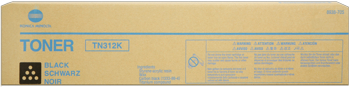 toner MINOLTA TN312K Bizhub C300/C352 black