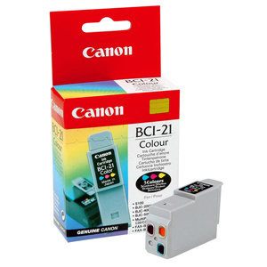 kazeta CANON BCI-21C color BJC-2000/2100/4000/4100/4200