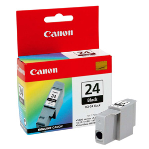 kazeta CANON BCI-24BK black i250/i3x0/i4xx/S200/S300