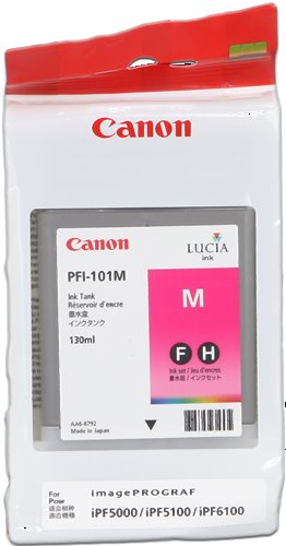 kazeta CANON PFI-101M Magenta pre iPF 5000/5100/6000s/6100