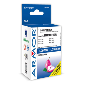 kazeta ARMOR BROTHER DCP-130/135 Magenta (LC-1000/970M) Universal