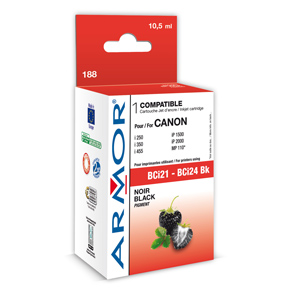 kazeta ARMOR CANON BJC2000/4000 Black (BCI-21/24Bk)