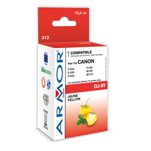 kazeta ARMOR CANON iP 4200, MP 510 yellow (CLi-8Y) - s �ipom
