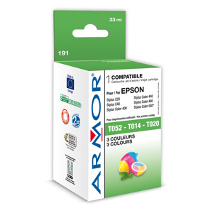 kazeta ARMOR EPSON SC 400/440/480 Color (T052/T014/T020) Universal